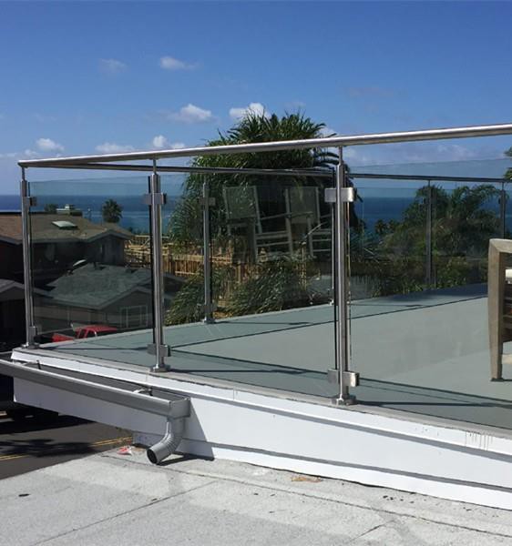 Glass Terrace Railing
