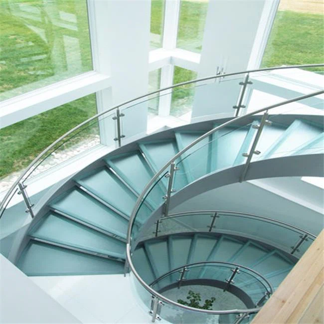 Indoor Glass Stair Railings