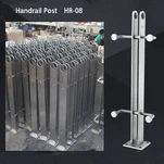 Langkan Stainless Steel dan Kaca