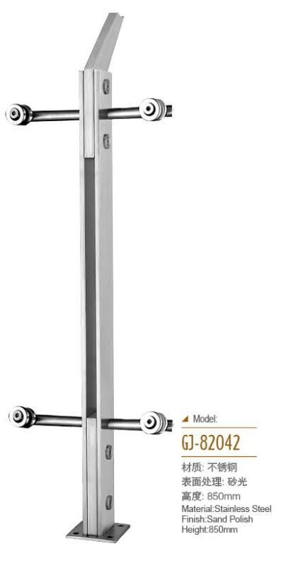 Tempered Glass tangga Railing