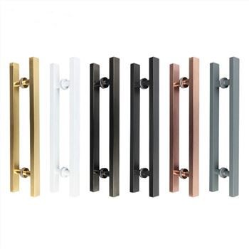 Gagang Pintu Kaca Stainless Steel